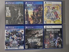 Playstation 4 & Ps5 Lot of 6