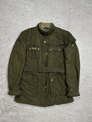 Belstaff gold label waxed - label,