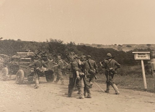 Foto wk2 reichsgrenze - foto,, 1940