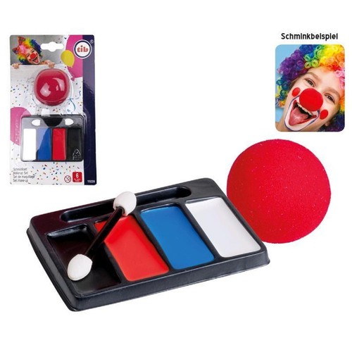 Tib heyne schminkset clown - clown, |
