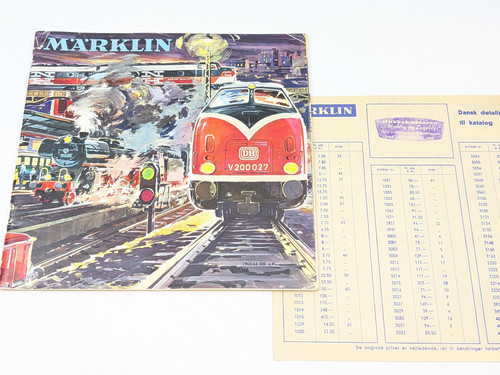 Märklin katalog 1962 dk - katalog,