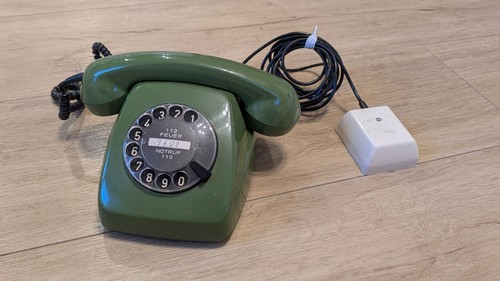 Nostalgie telefon grün fetap - telefon,