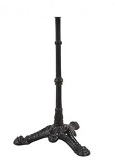 Standfuß Tischgestell für Bistrotisch Gusseisen Löwentatze schwarz 70