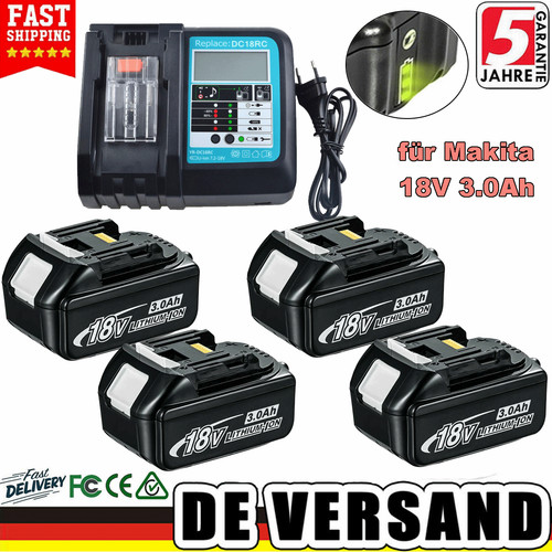 18v für makita akku - 18v, bl1830b