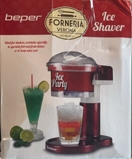 Beper P102GEL100 Elektrischer Eiscrusher - rot - B