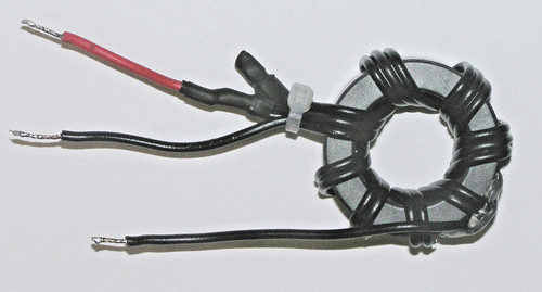 Unun bewickelter ringkern - 1:6,