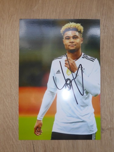 Serge gnabry signiertes foto - signiertes,