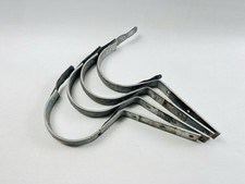 Dachrinnenhalter Rinneneisen Dachrinne Konvolut 2 Federn ca. 32 cm 4 Stück