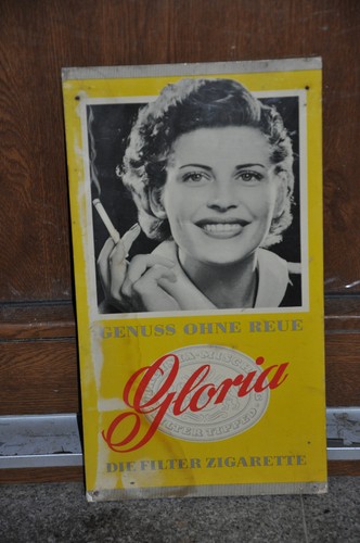 Altes reklameschild 50er jahre - altes,