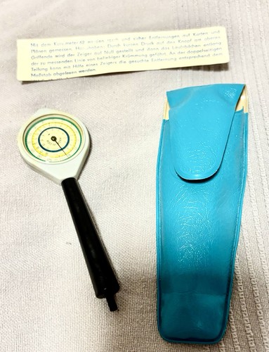 Kurvimeter mit etui - kurvimeter, etui,