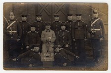 Original Foto Soldaten, Pickelhauben, Feldartillerie-Regiment Nr. 62, um 1910