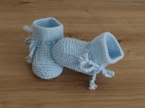 Babyschuhe gestrickt - babyschuhe,,