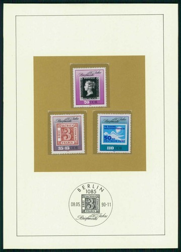 Ddr schmuckblatt 1990 150 - ddr,