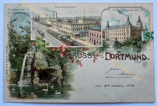 Litho dortmund - ak,