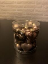 16 Weihnachtskugeln 4 cm Glas Christbaumkugeln Christbaumschmuck klein mini Herz