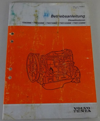 Betriebsanleitung volvo penta - betriebsanleitung,