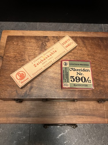 Antiker künstler mal kasten - künstler,