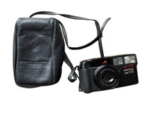 Pentax Zoom 70-X, Fotokamera Ersatzteile Fehlercode E9 + Pentax Tasche