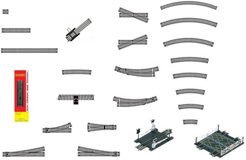 Hornby spurweite eisenbahn - spurweite, oo