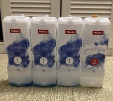 4x LEERE Behälter! Miele für Waschmittel Kartusche Ultra Phase *LEERKARTUSCHEN*