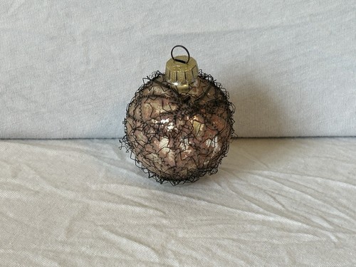 Christbaumkugel drahtgeflecht - christbaumkugel,
