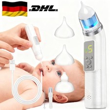 Nasensauger Baby, Nasensauger Baby Elektrisch Nasenreiniger, Nasensauger-3 IN1