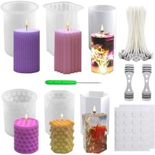 Kerzen Formen Set, Silikon