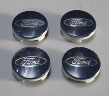 4 x Ford Radkappe Radabdeckung Nabenkappe Zierkappe blau 1429118 Original Ø 55mm