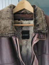 Windsor Herren Lederjacke mit