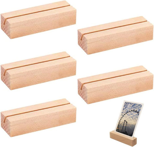 Kartenhalter aus holz 5 - aus, holz,