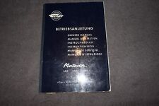 Betriebsanleitung Bedienungsanleitung TEMPO Matador E (Harburger Transporter)