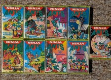 Hörspielkassetten Ninja Ants, Folgen: 1, 2, 3, 4, 6, 7, 8, 9, 10