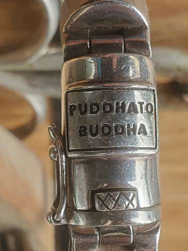 Buddha armband - to, 925er