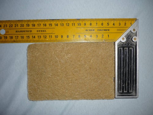 Kokos luftfilter platte - 4, x