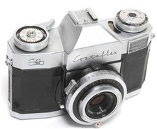 Zeiss Ikon Contaflex w. Zeiss Pantar 2.8/45mm lens FOR PARTS