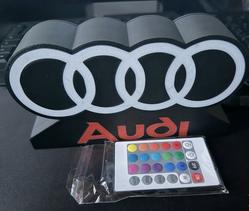 Audi led logo - led, usb