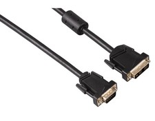Hama VGA auf DVI Adapter-Kabel 3m DVI-I HDD PC Monitor Bildschirm TFT LCD LED