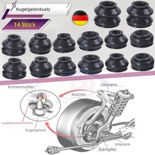 14x Gummi Staubschutzkappen