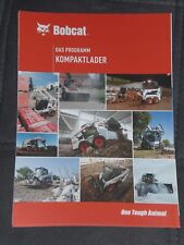 BOBCAT Kompaktlader Programm Prospekt von 06/2016 ( bauma 187 )