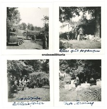 4x Orig. Foto 72.ID Offizier