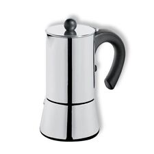 Cilio Espressokocher VITO Espresso-Bereiter Kaffee-Bereiter Edelstal Mokkakocher