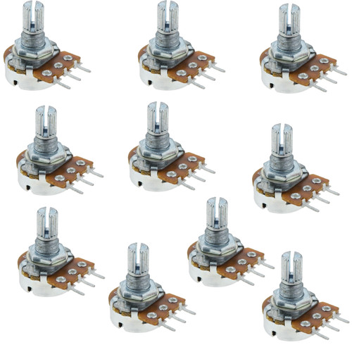 10x potentiometer b100k linear - potentiometer,