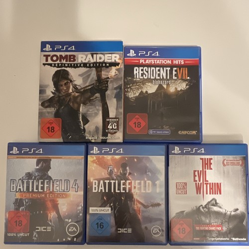 Ps4 spielekonvolut tomb raider - ps4,