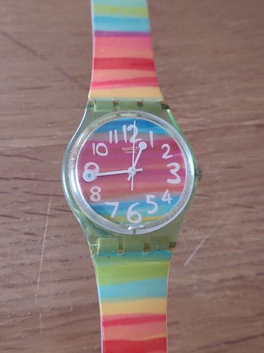Swatch watch color the - color, sky