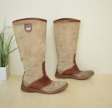 tolle La Martina Echtleder Stiefel Gr. 39 Damen Boots Used