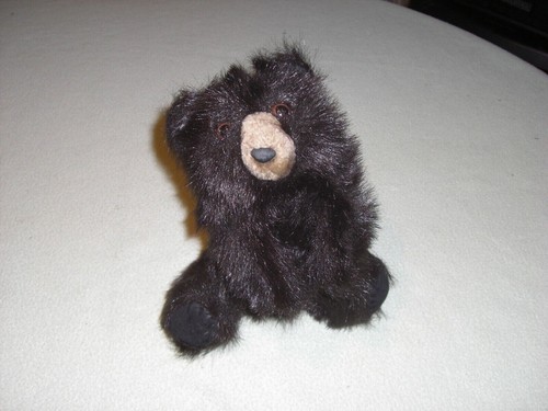 Folkmanis baby black bear - black,