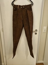 Motorrad Lederhose Braun von