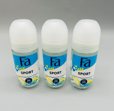Fa Sport Anti-Transpirant Deo Roll-On Citrus Zitrone 3x50ml NEU