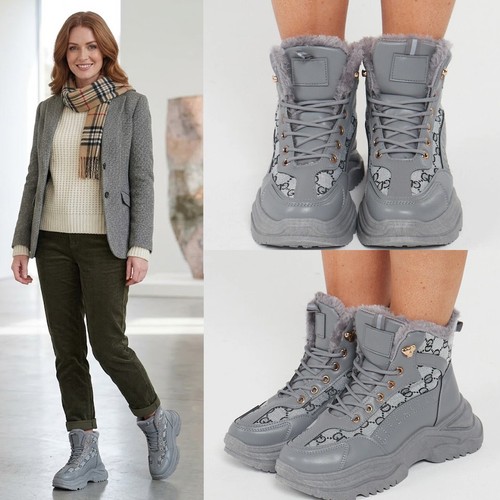 Damen high top sneaker - top,