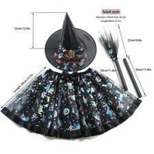 Hexenkostüm Set Damen